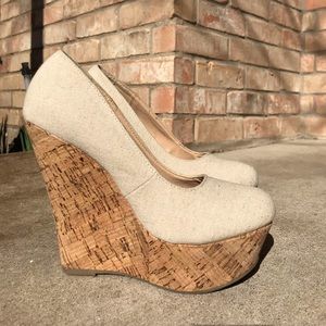Derek heart • Cork Wedges